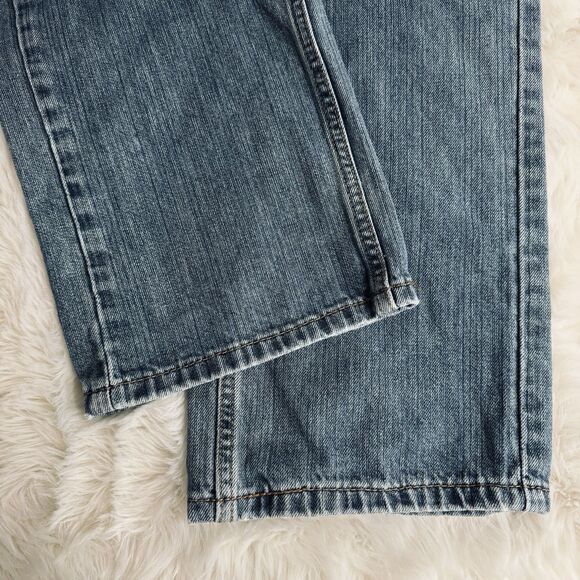 Levis 559 Relaxed Straight Jeans Mens 34 Measures 36x32.5 Blue Cotton Denim - Picture 8 of 11